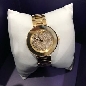 Movado bold gold women’s watch